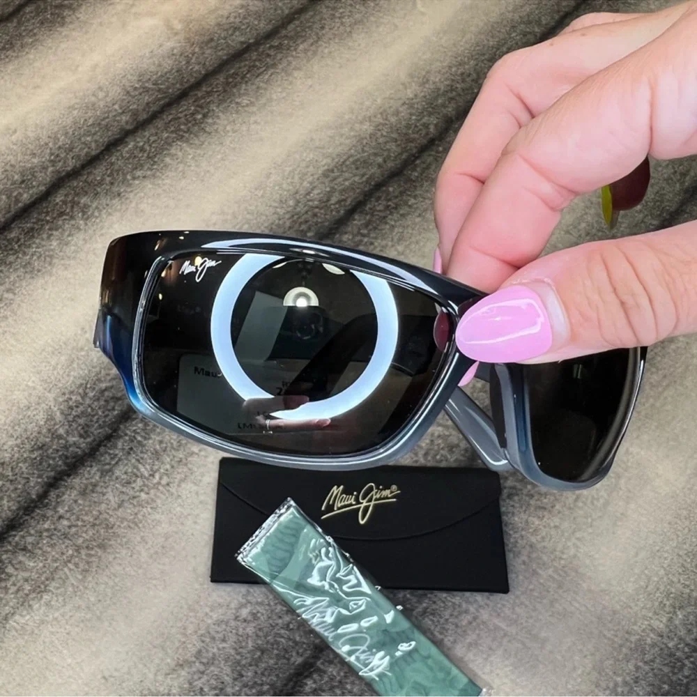 Maui Jim World Cup Marlin Polarized Wrap Sunglasses